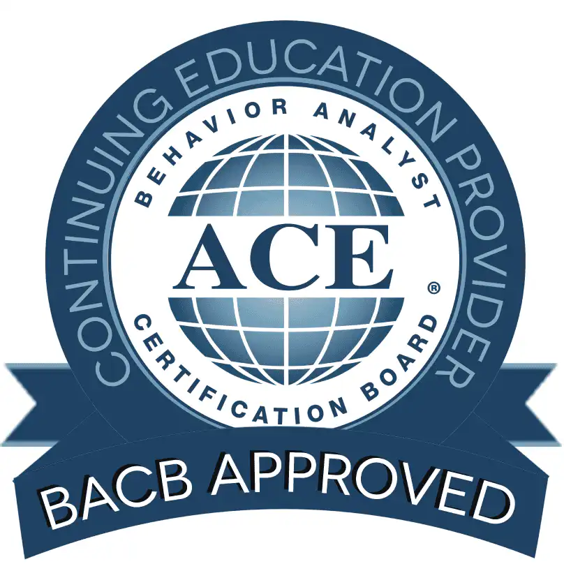 BACB approved behavior analyst certification board logo for continuing education provider