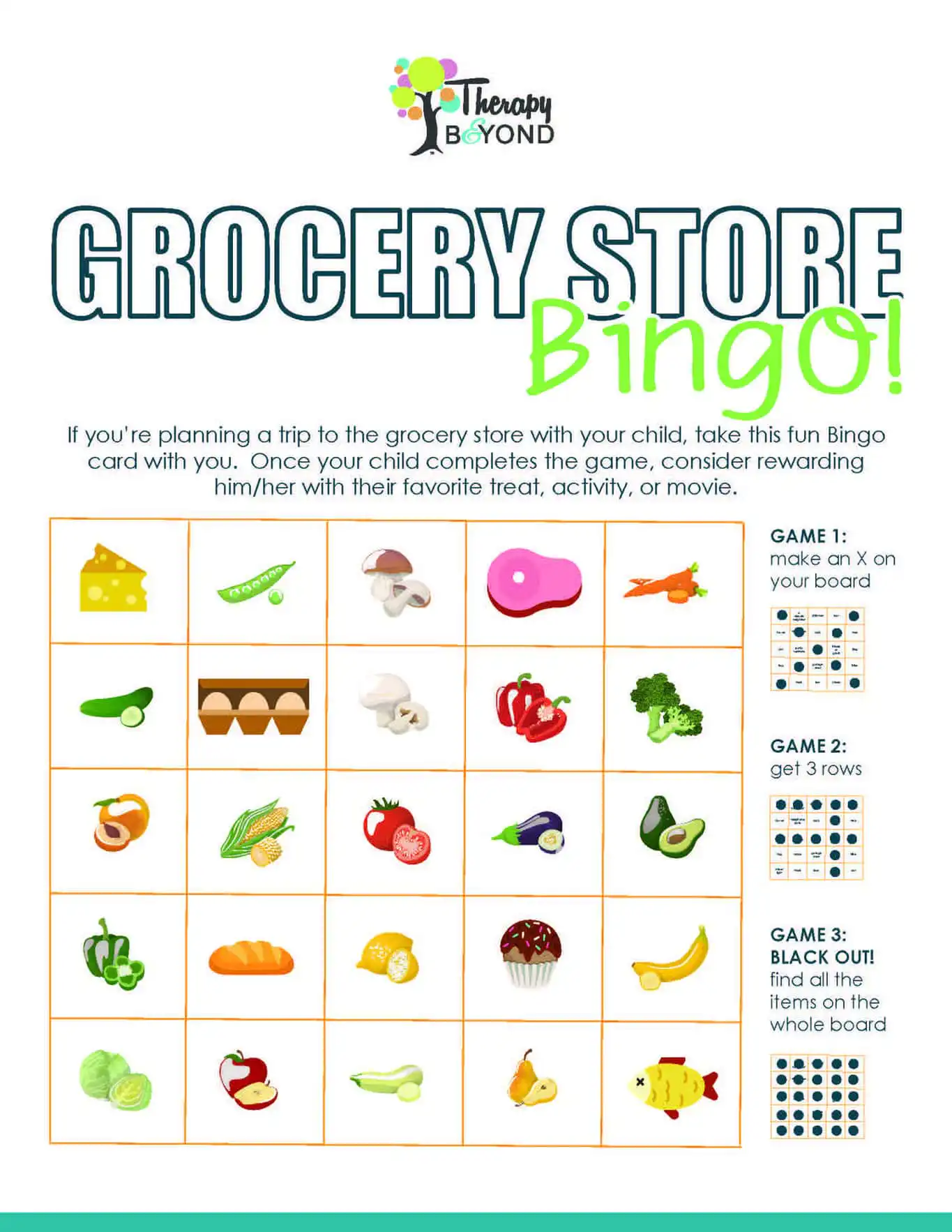 Taking a COVID-19 test social story printable worksheet for children by Therapy & Beyond