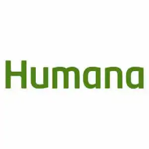 Humana health insurance company logo on a white background