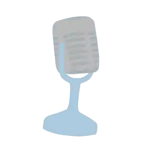Microphone icon representing speaking, recording, or verbal communication